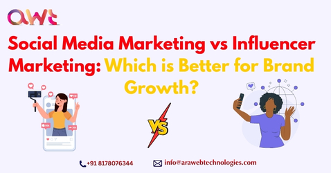 Social Media Marketing vs Influencer Marketing comparison for brand growth and online business promotion