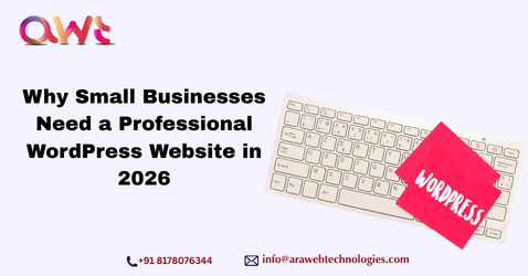 Why small businesses need a professional WordPress website in 2026 for online growth and digital success