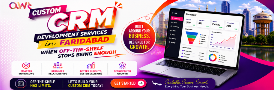 Custom CRM Development Services in Faridabad by Ara Web Technologies – Scalable, Secure &amp;amp;amp; Business Automation Solutions