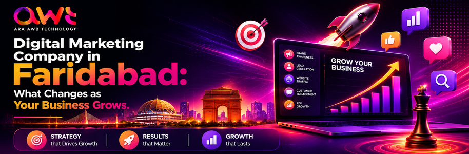 Digital Marketing Company in Faridabad offering SEO, PPC and social media marketing services