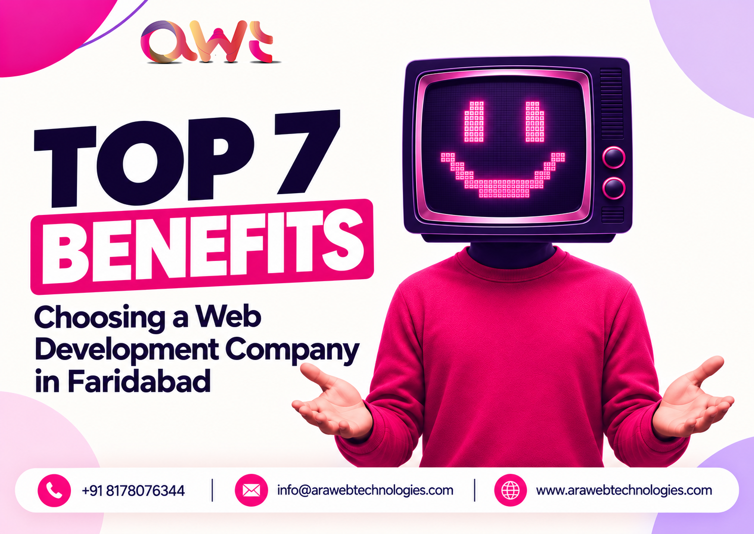 Top 7 Benefits of Choosing a Web Development Company in Faridabad